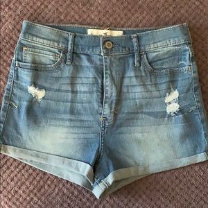 Hollister jean shorts